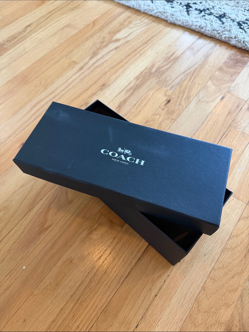 Coach Black Box with White Logo